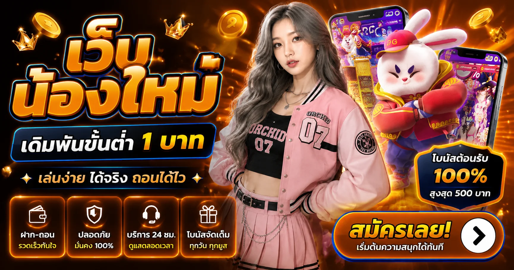 หน้าจอทางเข้าเว็บ SPEED789 พร้อมสมัครสมาชิกใหม่
