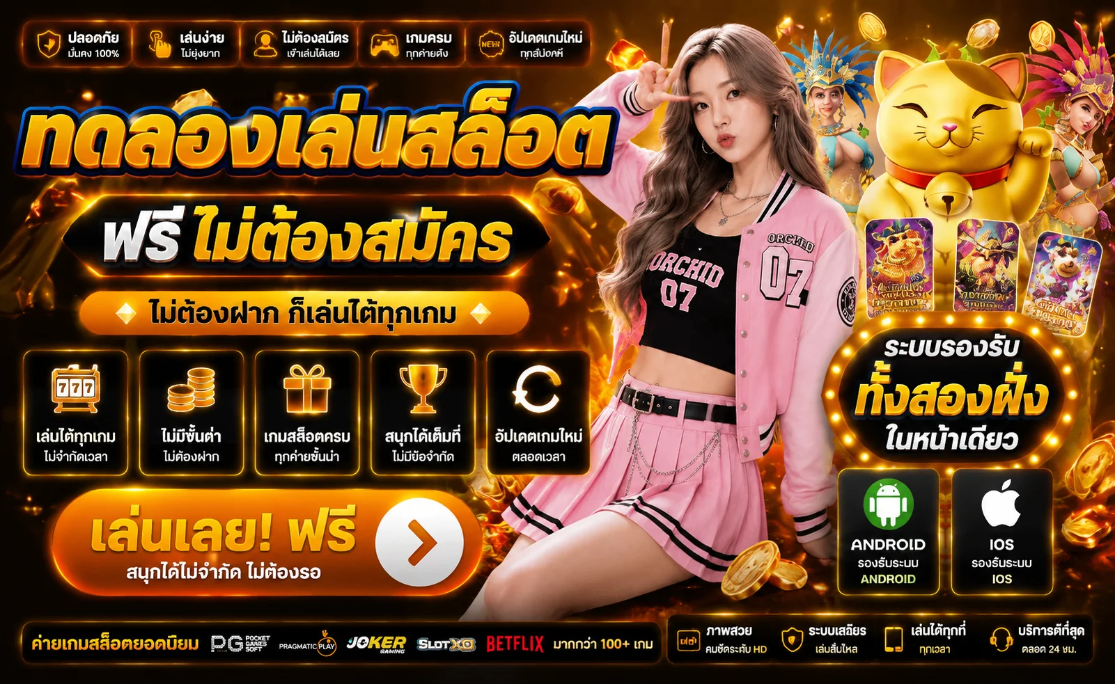 หน้าทดลองเล่นสล็อต SPEED789 ฟรี PG SLOT ไม่ต้องฝากเงิน